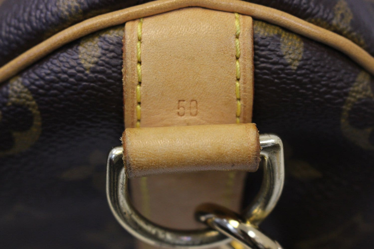 LOUIS VUITTON Travel Bag Monogram Keepall 50 Bandouliere