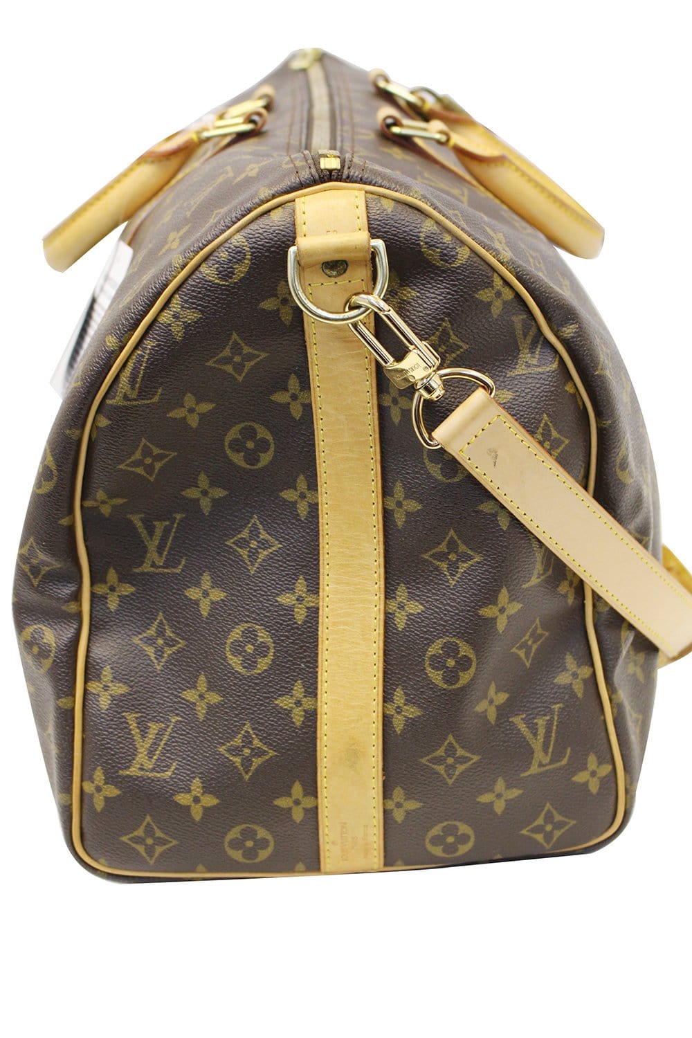 LOUIS VUITTON Travel Bag Monogram Keepall 50 Bandouliere