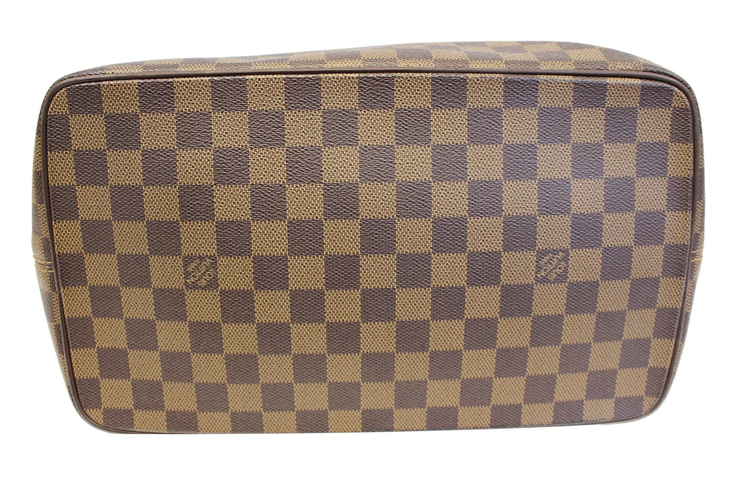 LOUIS VUITTON Damier Ebene Saleya MM Shoulder Handbag