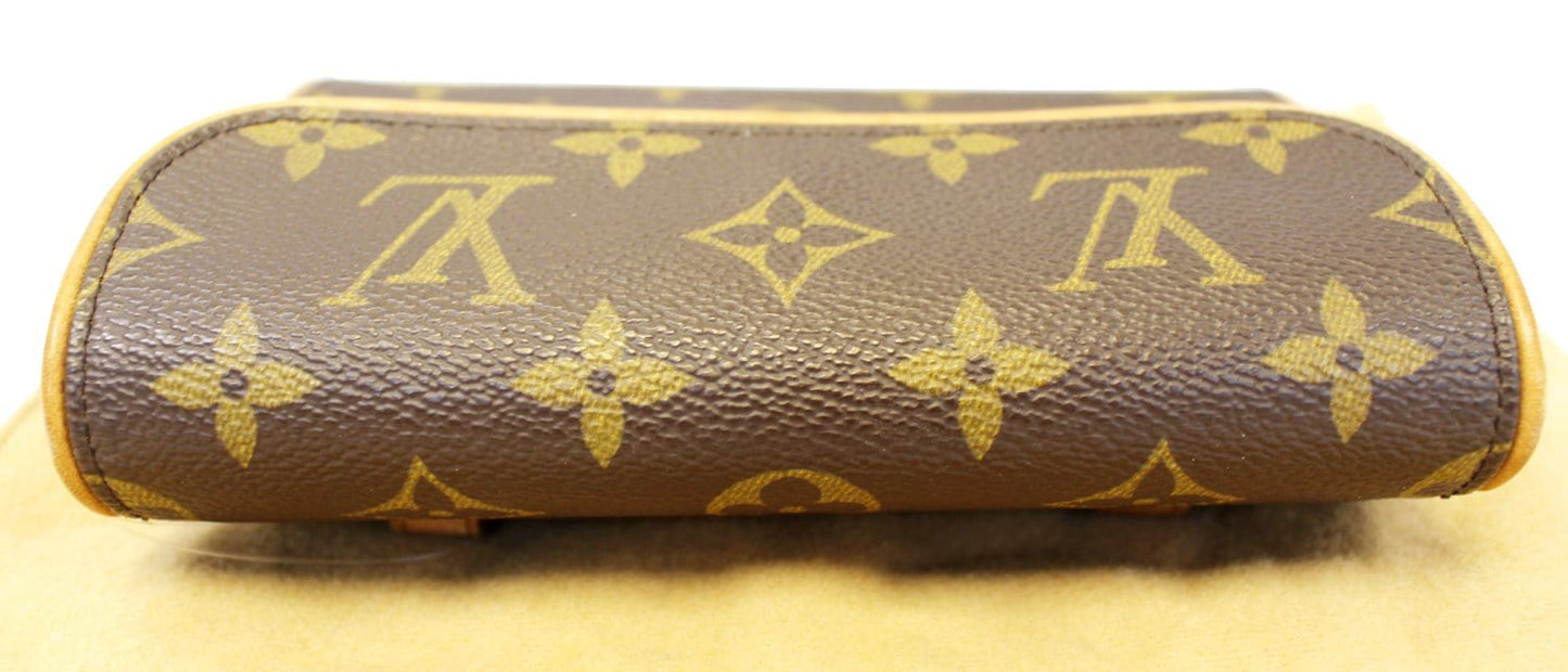 LOUIS VUITTON Monogram Canvas Pochette Florentine Bag