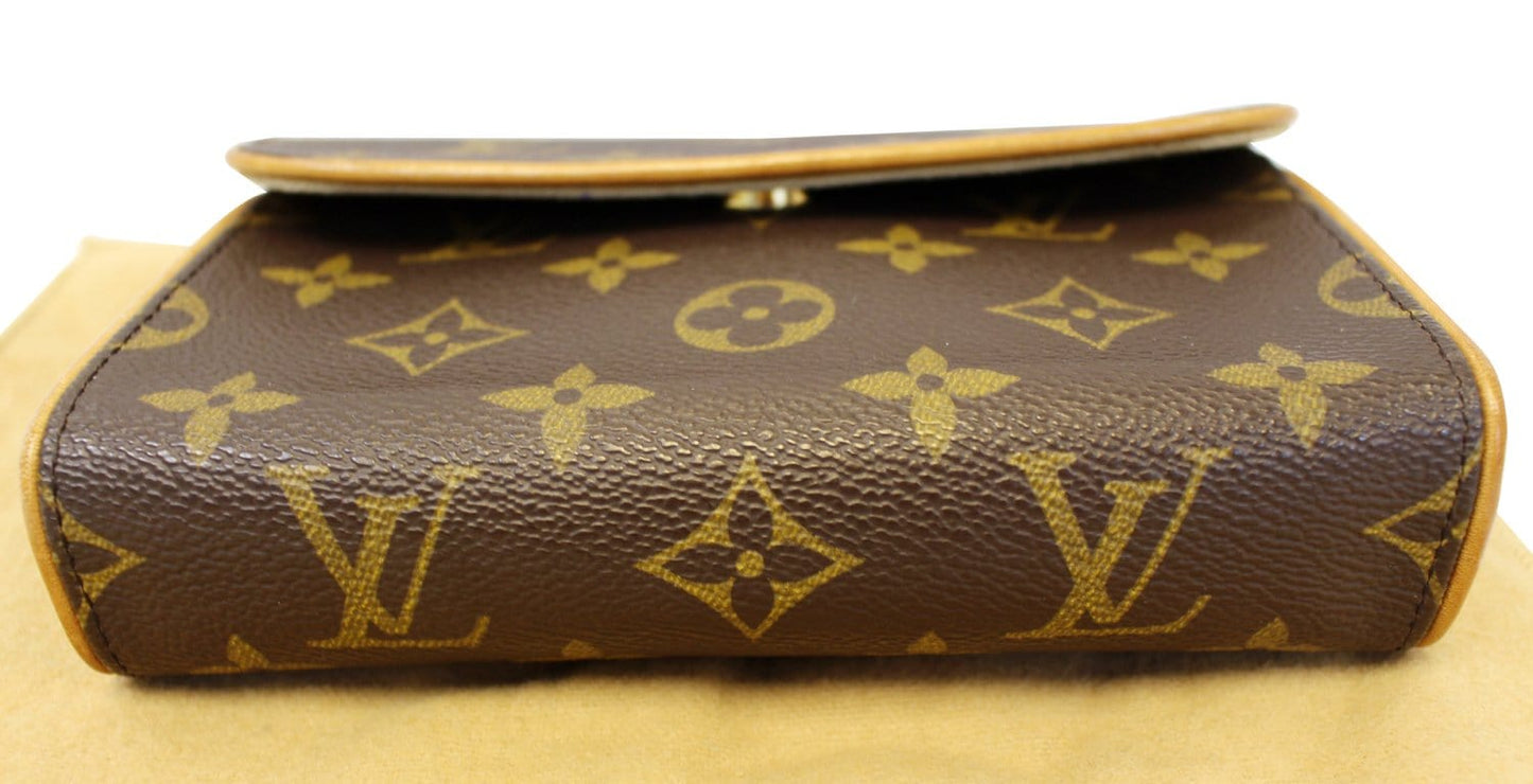 LOUIS VUITTON Monogram Canvas Pochette Florentine Bag