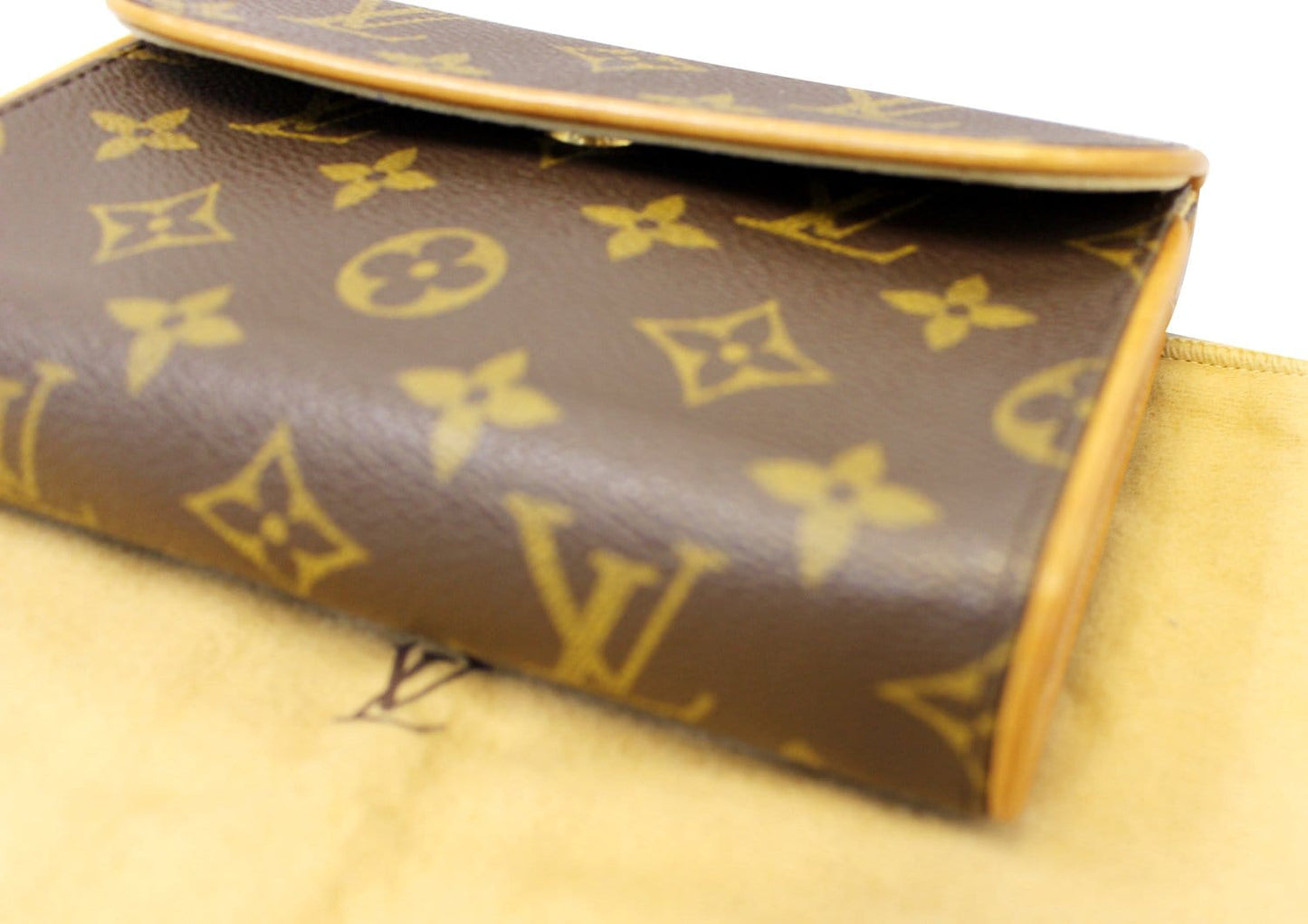 LOUIS VUITTON Monogram Canvas Pochette Florentine Bag