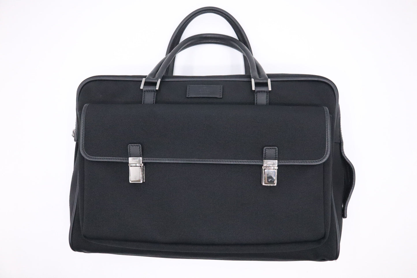 Gucci Duffle Bag in Black Canvas