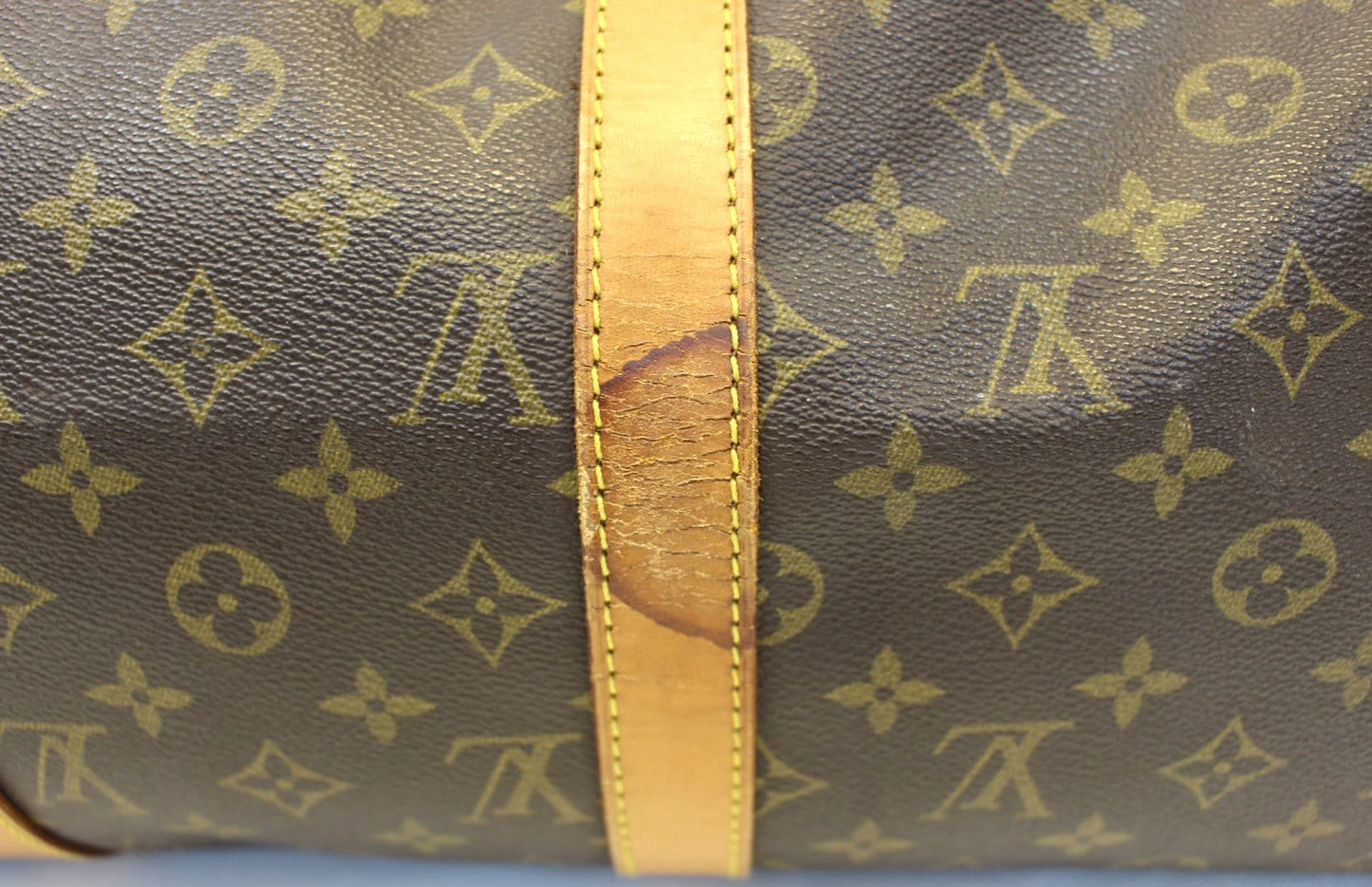 LOUIS VUITTON Monogram Canvas Keepall 50 Travel Bag