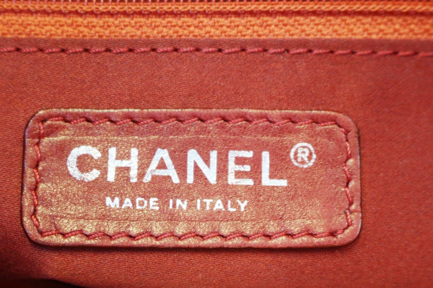 CHANEL 3 Bag Versus Orange  Leather Classic Flap Shoulder Bag