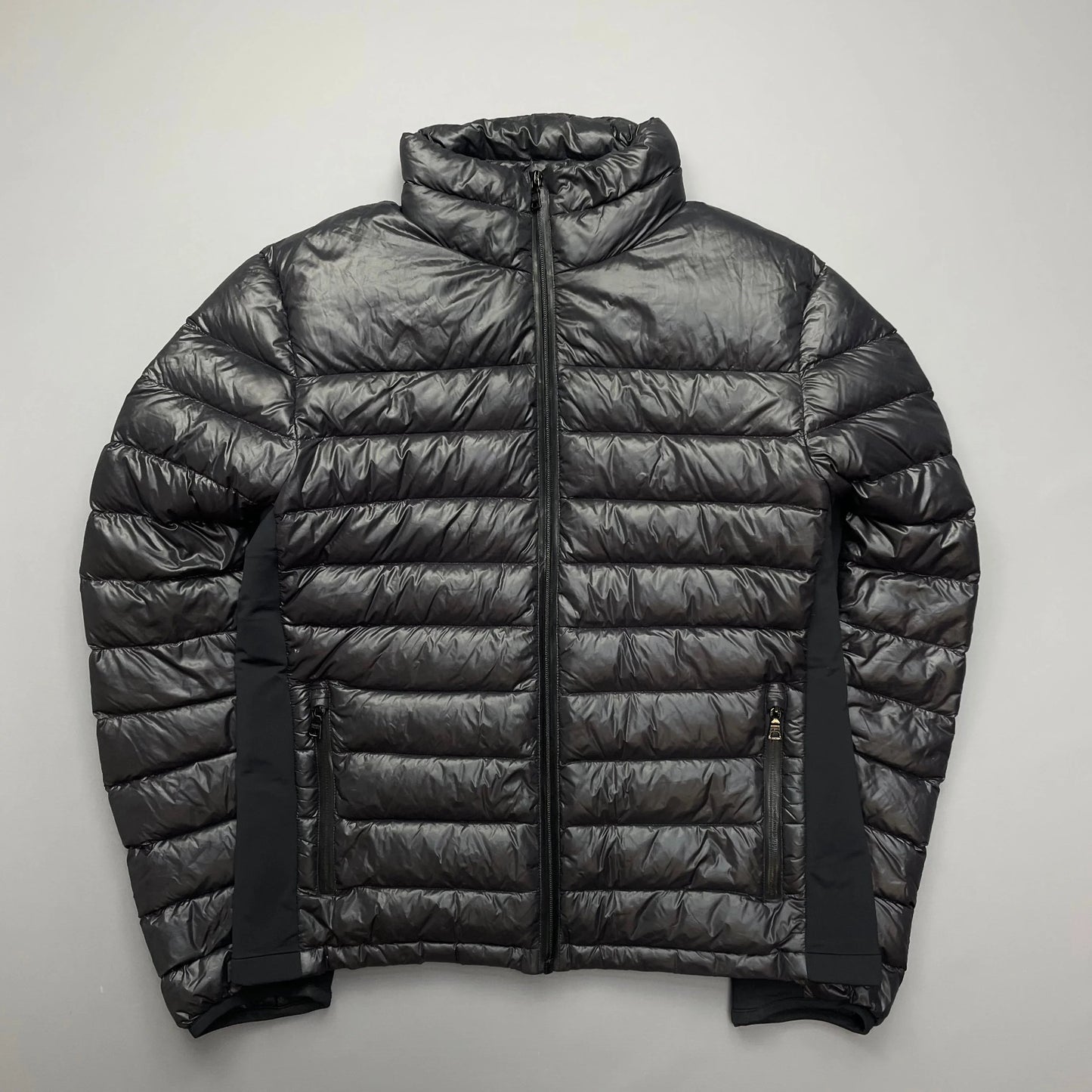 Prada Sport Maroon Lightweight Down Puffer Jacket