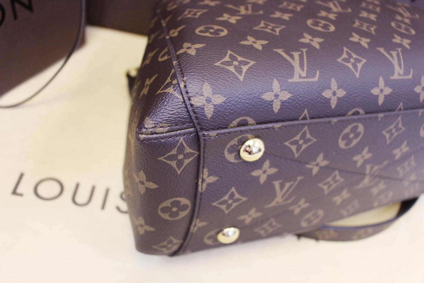 LOUIS VUITTON Shoulder Handbag Monogram Montaigne MM