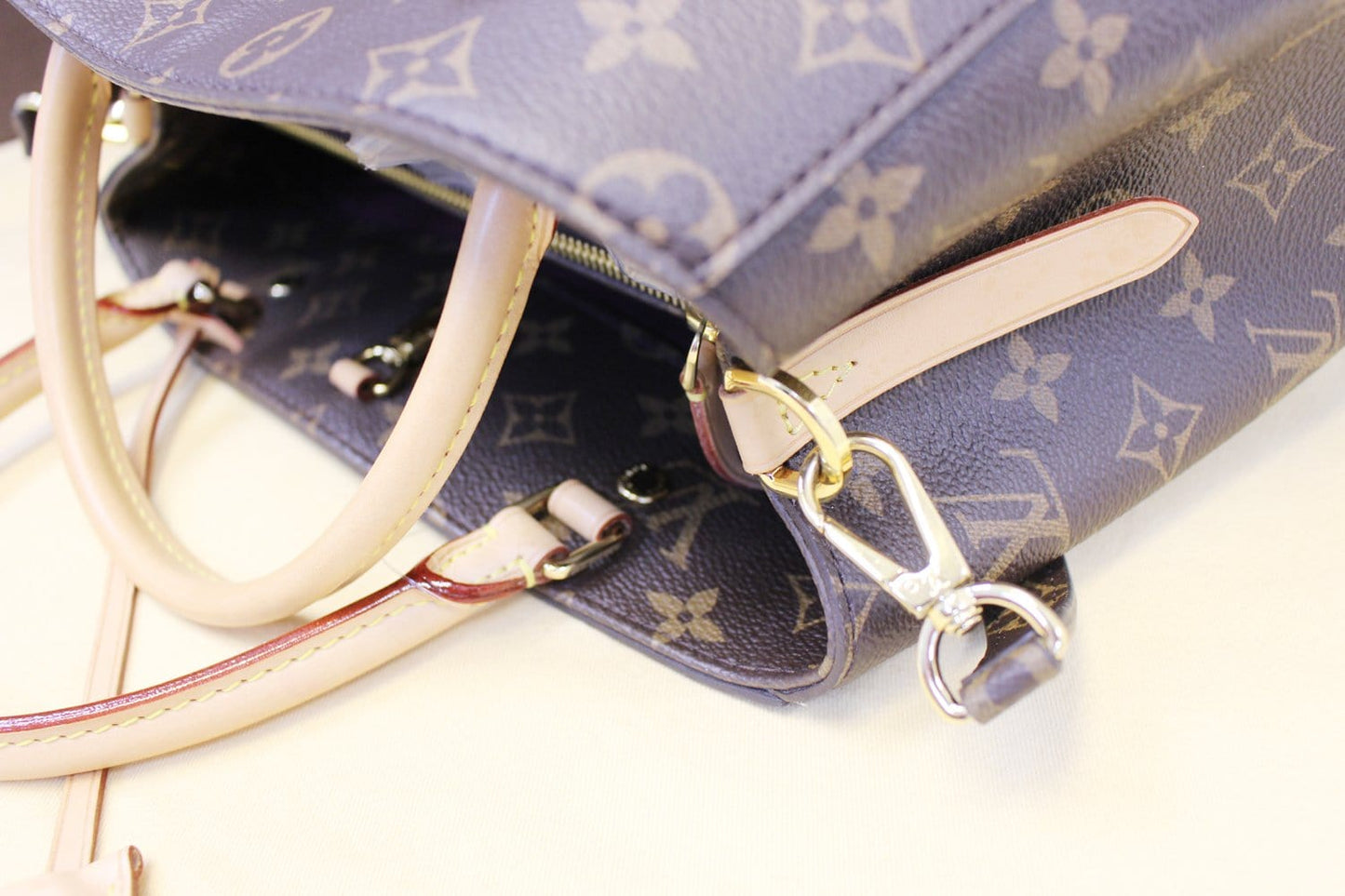 LOUIS VUITTON Shoulder Handbag Monogram Montaigne MM