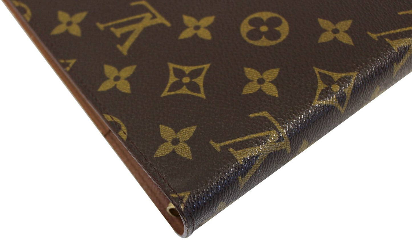 LOUIS VUITTON Monogram Canvas Brown Agenda GM Day Planner Cover