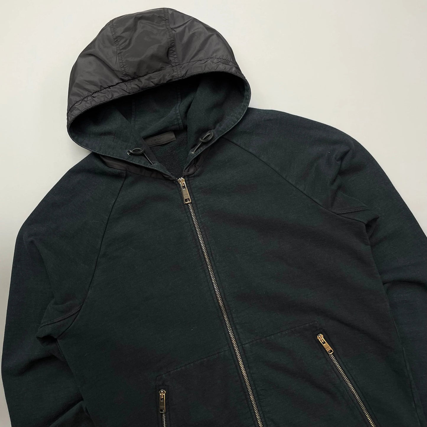 Prada Sport Black Nylon Hoodie 2018