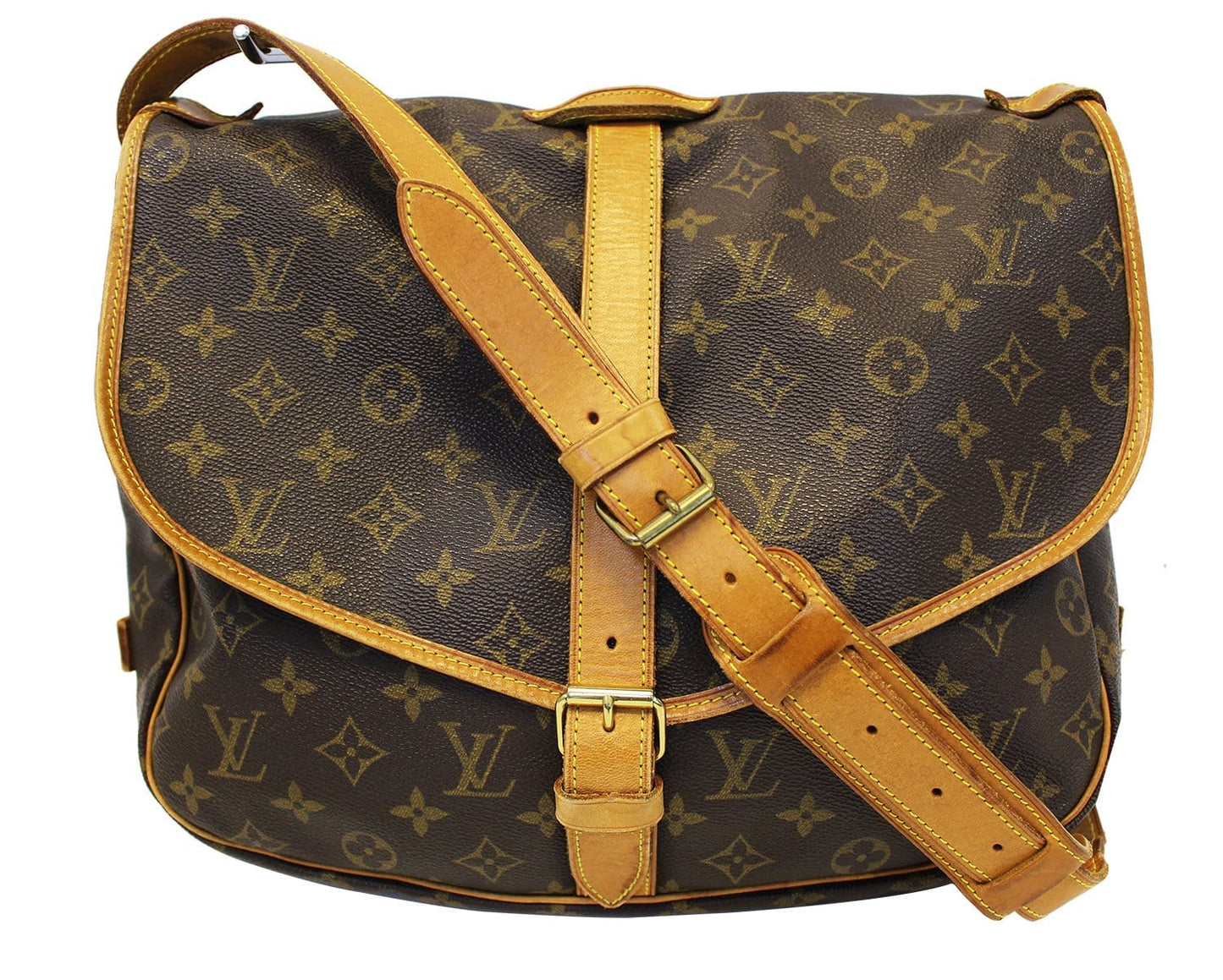 LOUIS VUITTON  Shoulder Bag Monogram Saumur 35
