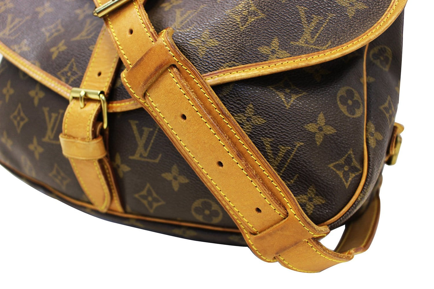 LOUIS VUITTON  Shoulder Bag Monogram Saumur 35