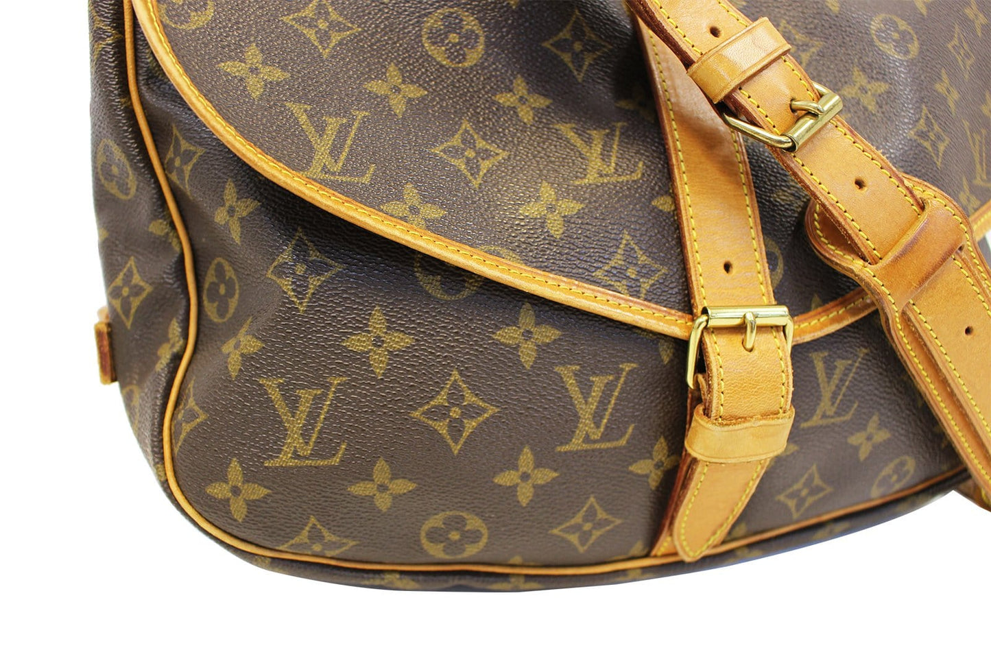 LOUIS VUITTON  Shoulder Bag Monogram Saumur 35