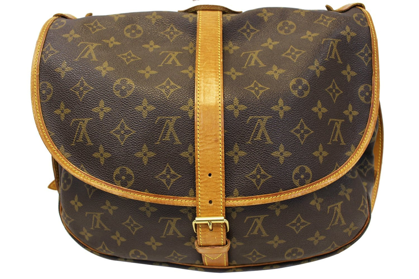 LOUIS VUITTON  Shoulder Bag Monogram Saumur 35