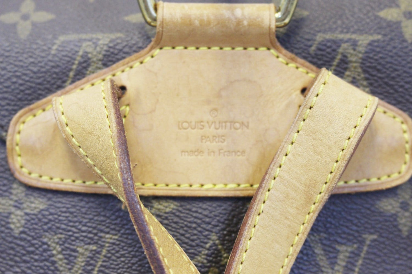 LOUIS VUITTON Monogram Canvas Montsouris MM Backpack Bag