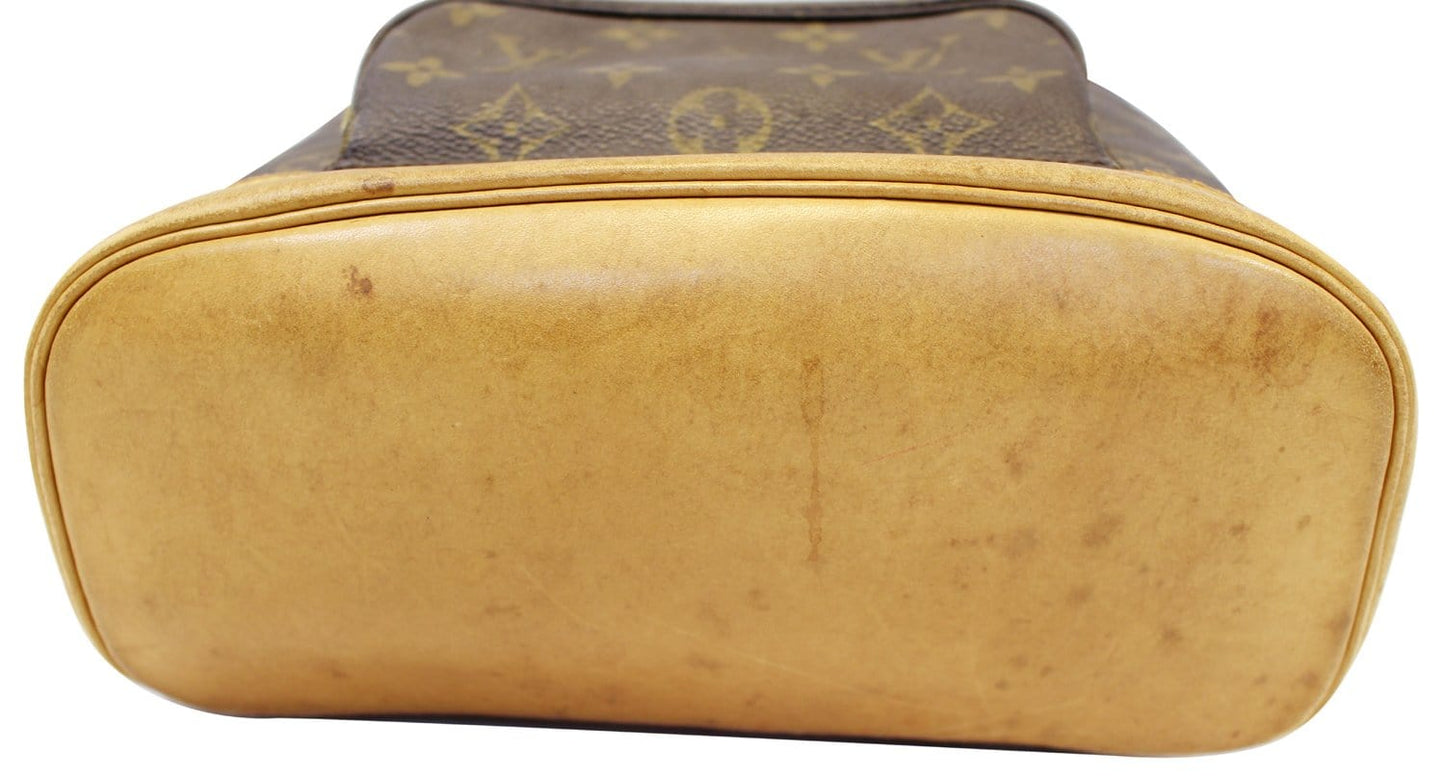 LOUIS VUITTON Monogram Canvas Montsouris MM Backpack Bag