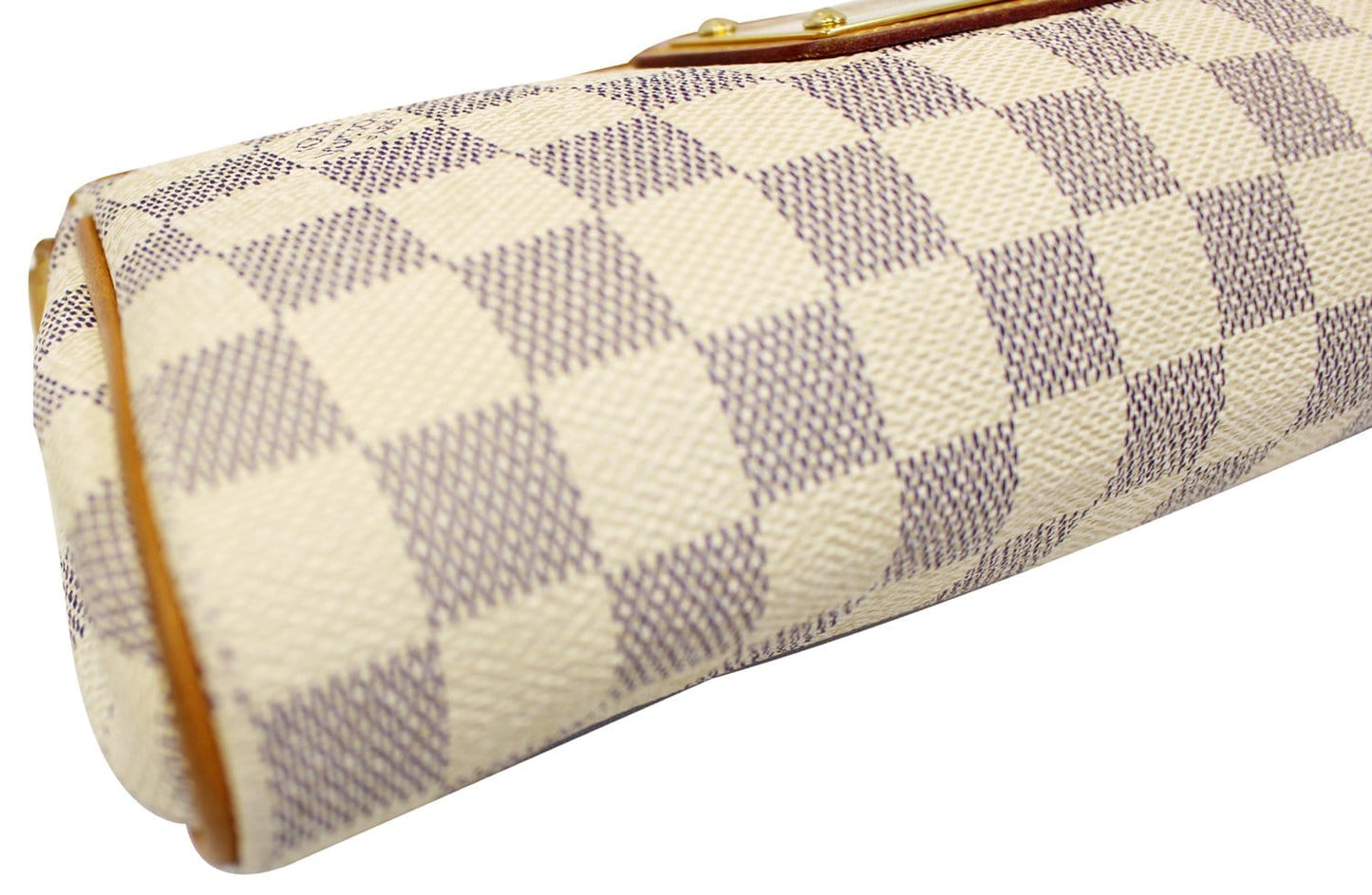 LOUIS VUITTON Damier Azur Eva Clutch Crossbody Bag