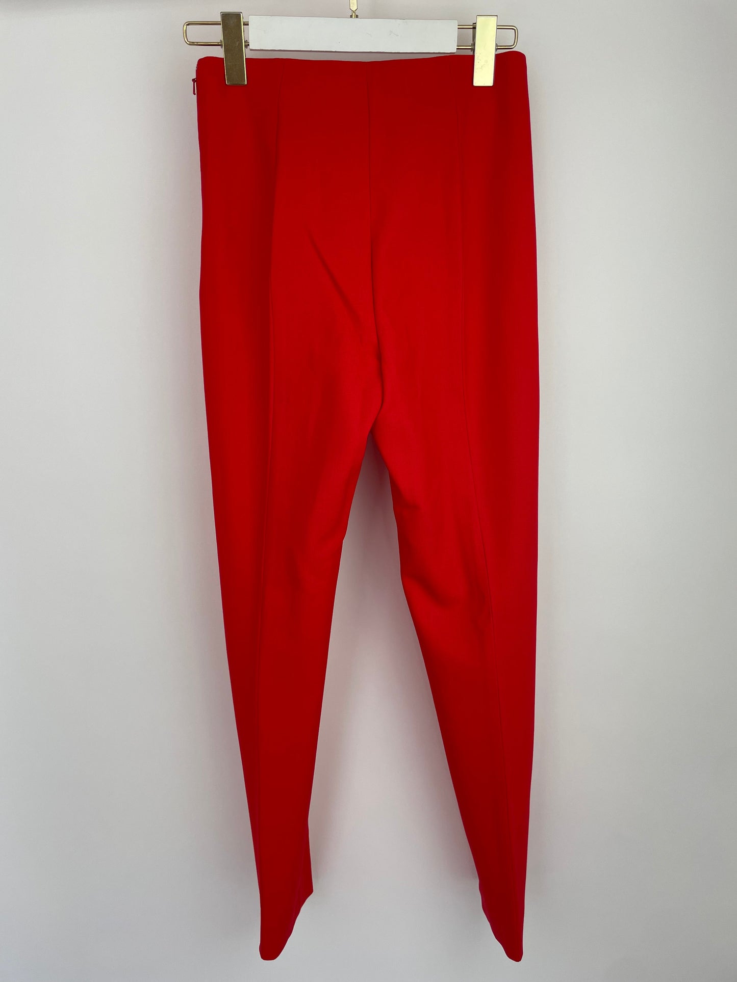 *CURRENT SEASON* Carolina Herrera Red Three Piece Tro rs, Jacket and Blo  Set Size US 0 (UK 4)