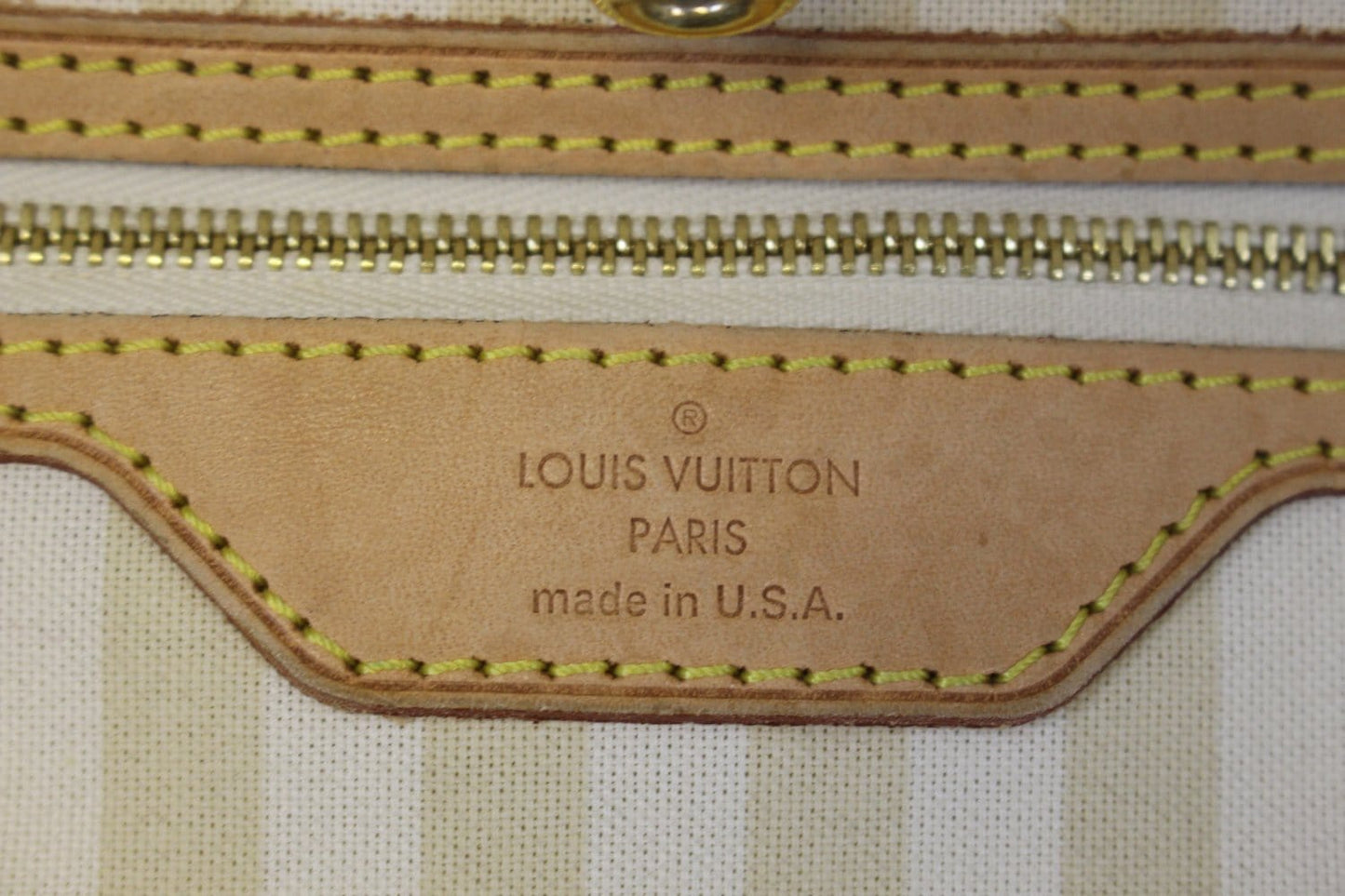 LOUIS VUITTON Limited Edition Monogram Rayures Neverfull MM Tote