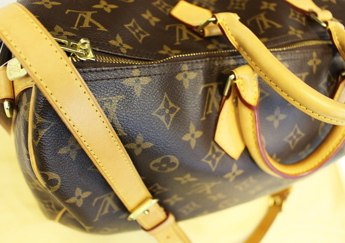 LOUIS VUITTON Boston Bag  Monogram Speedy 40 Bandouliere