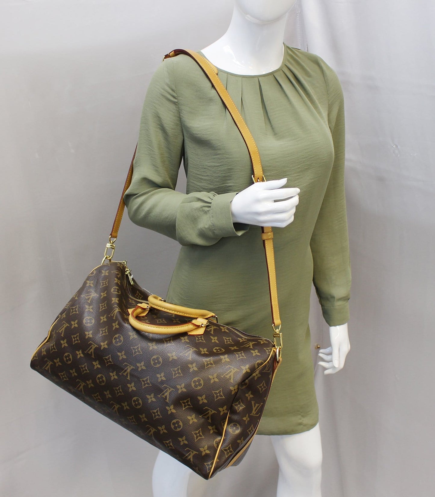 LOUIS VUITTON Boston Bag  Monogram Speedy 40 Bandouliere