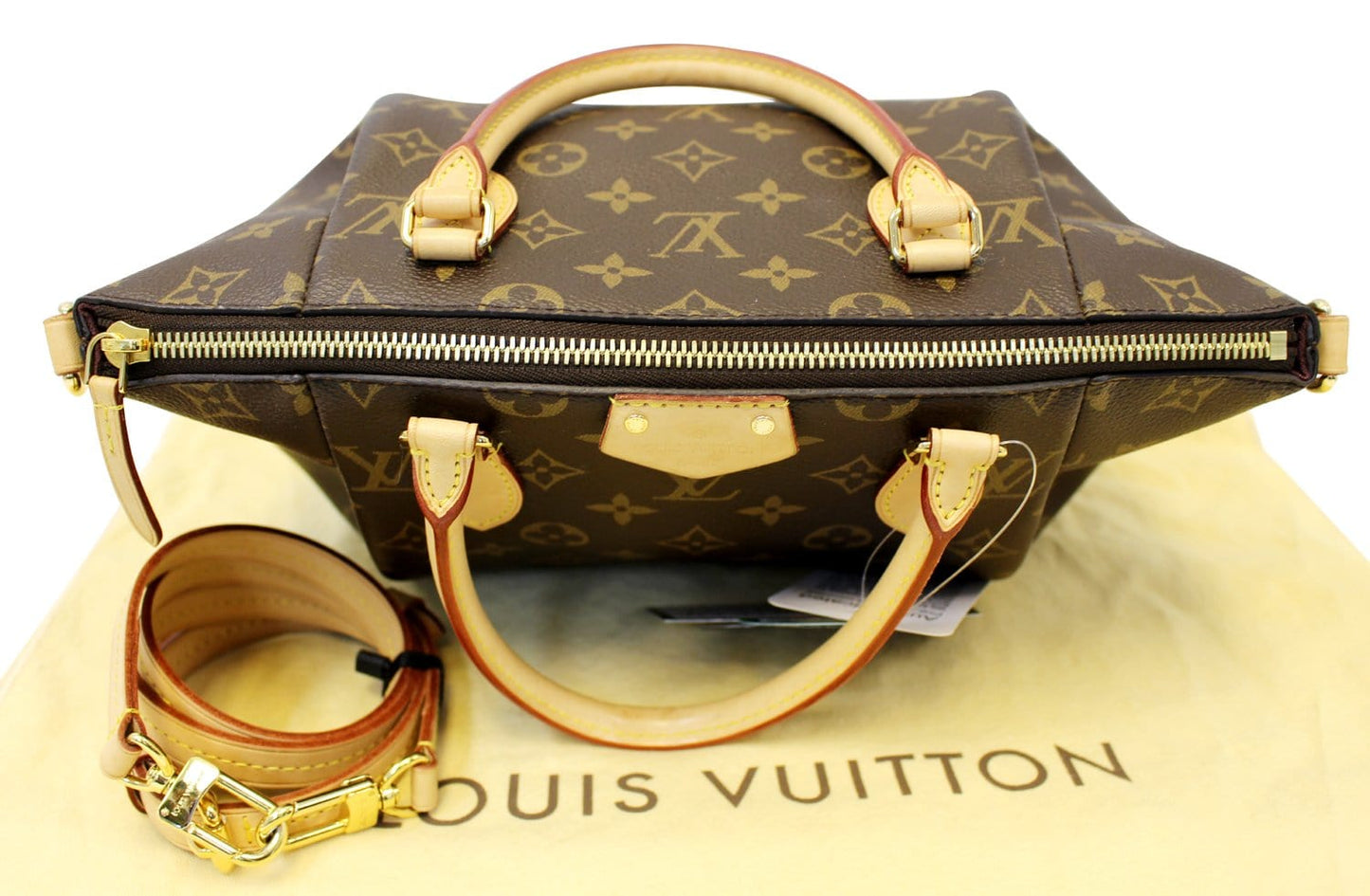 LOUIS VUITTON Monogram Canvas Brown Turenne PM Shoulder Bag