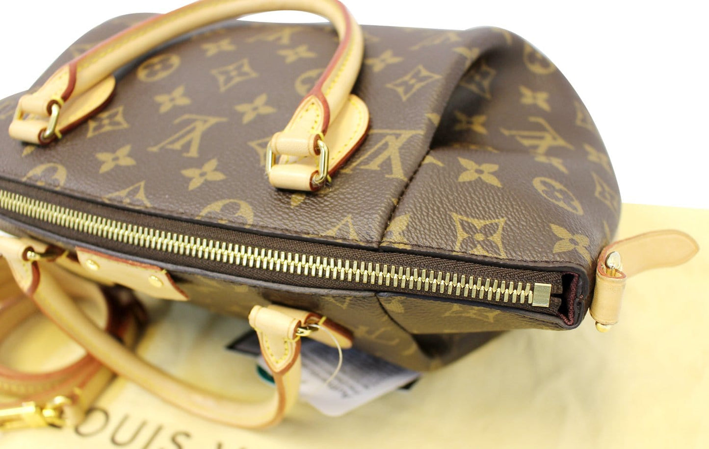 LOUIS VUITTON Monogram Canvas Brown Turenne PM Shoulder Bag