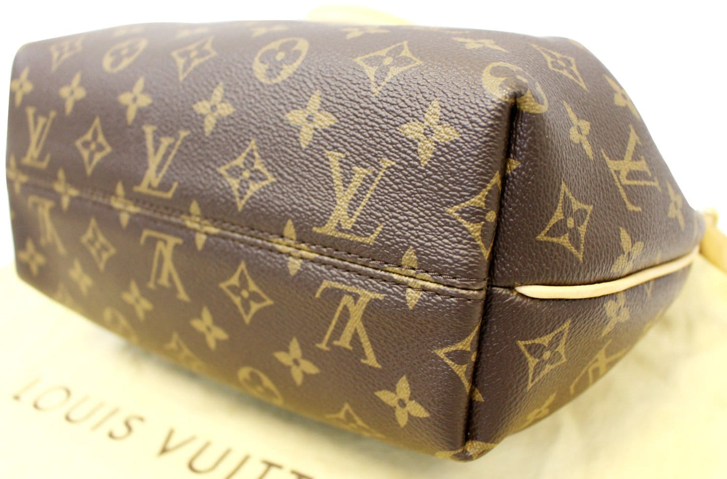 LOUIS VUITTON Monogram Canvas Brown Turenne PM Shoulder Bag