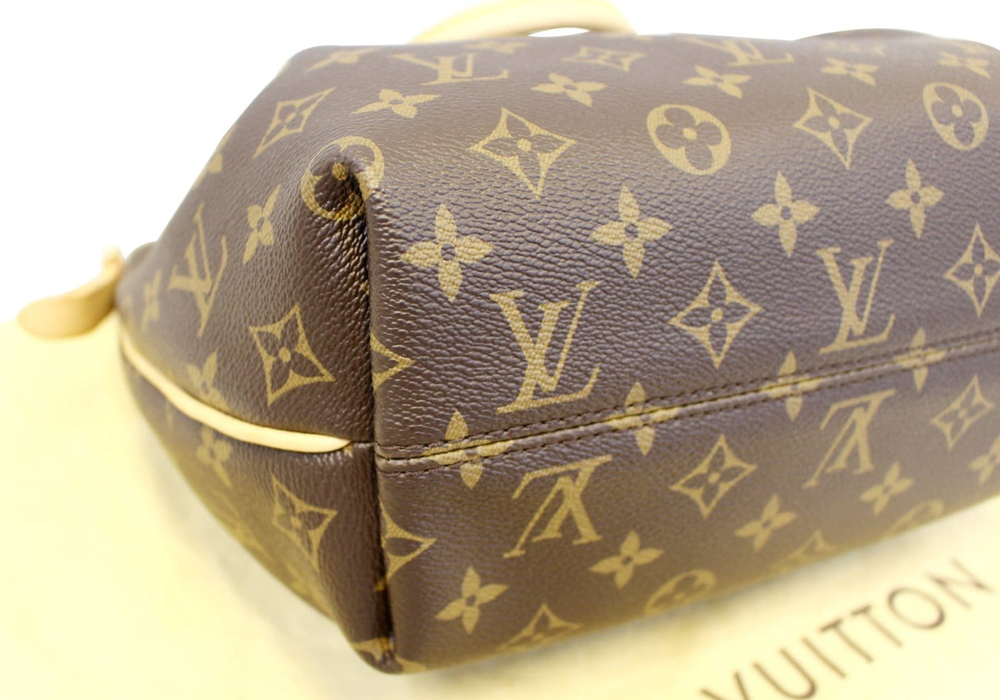 LOUIS VUITTON Monogram Canvas Brown Turenne PM Shoulder Bag