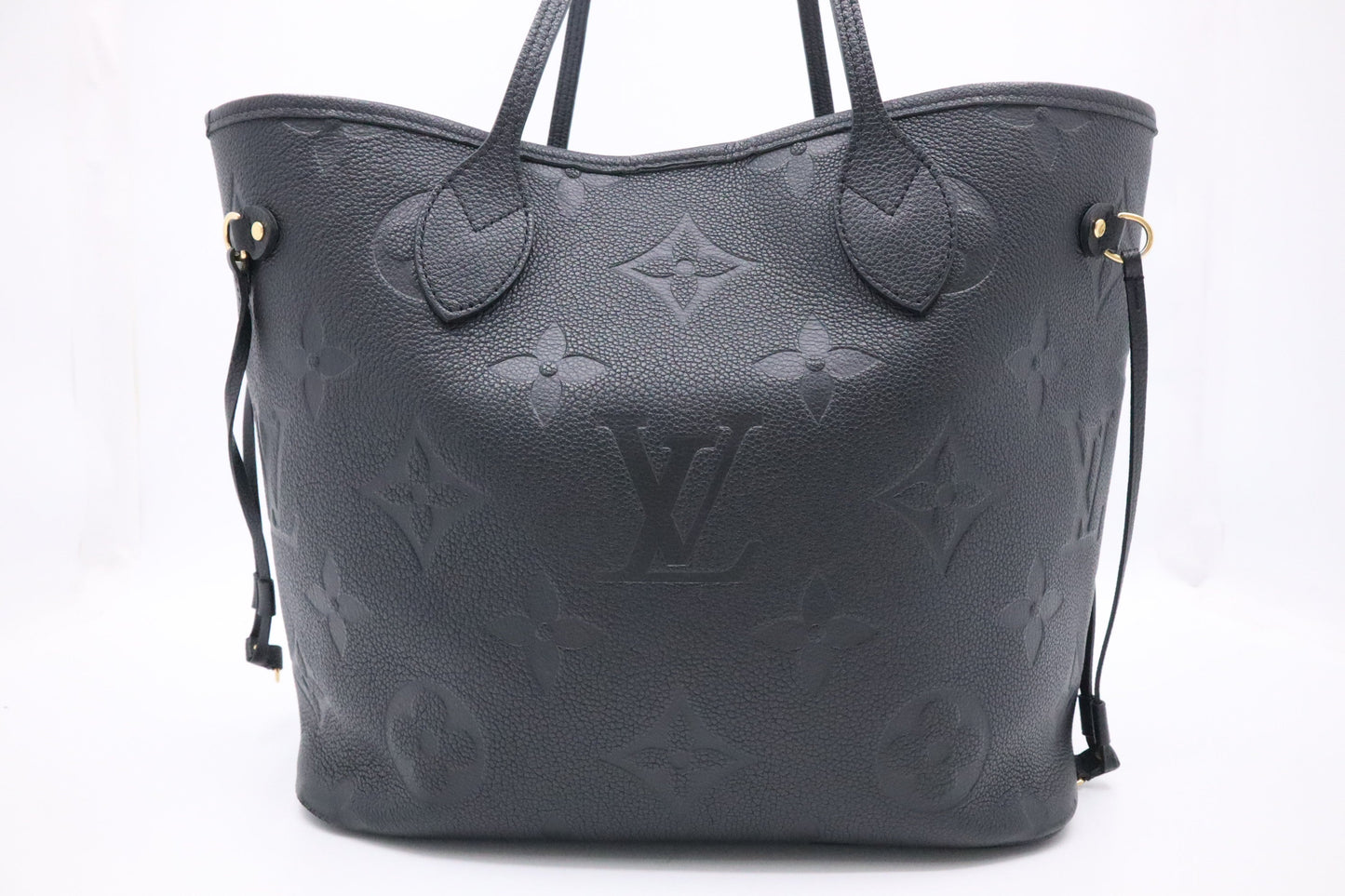 Louis Vuitton Neverfull MM in Black Empreinte Leather