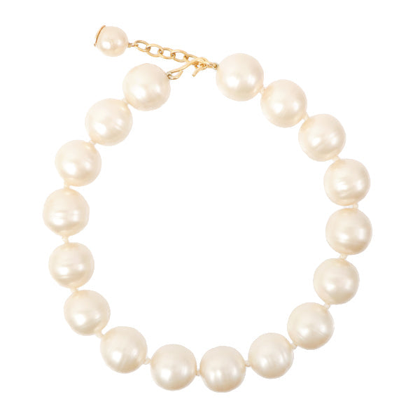 Chanel 1994 Made Big Pearl Necklace