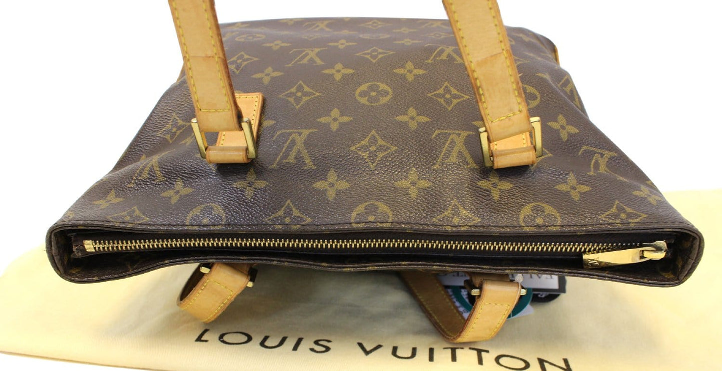 LOUIS VUITTON Monogram Canvas Cabas Piano Shoulder Bag