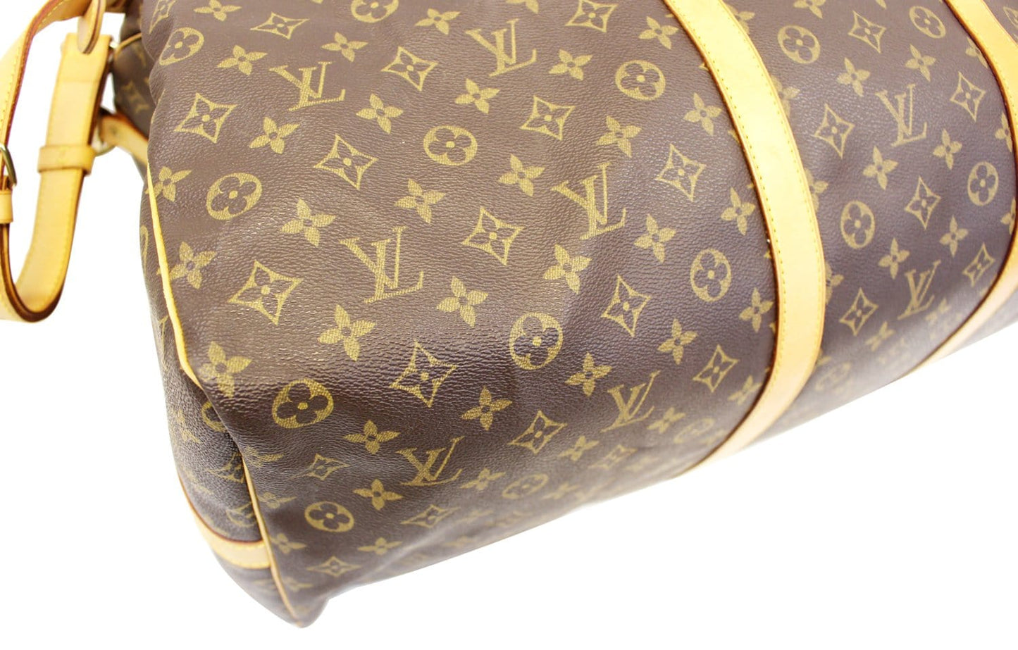 LOUIS VUITTON Monogram Canvas Keepall Bandouliere 60 Travel Bag