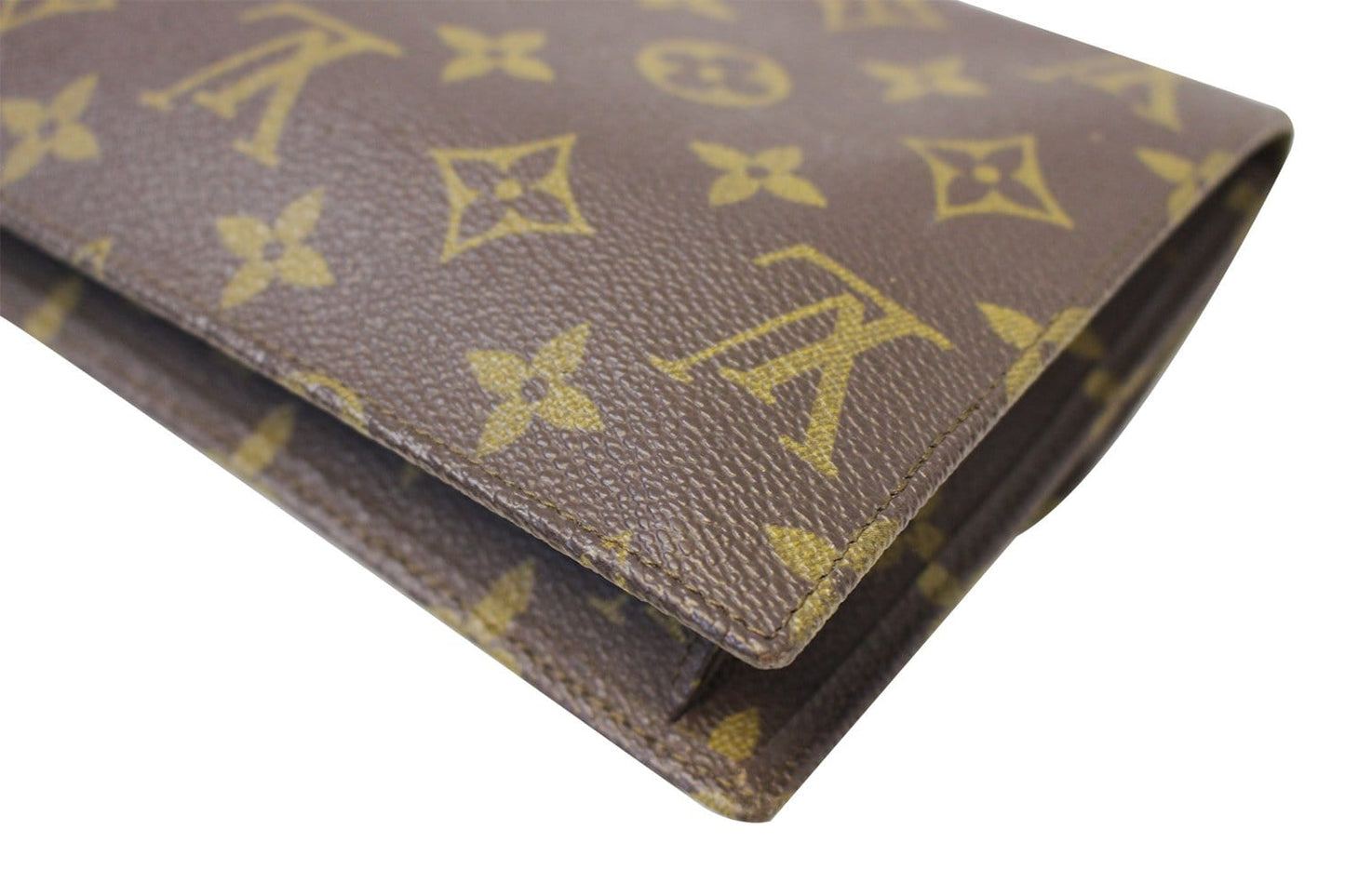 LOUIS VUITTON Monogram Canvas Pochette Rabat Clutch Bag