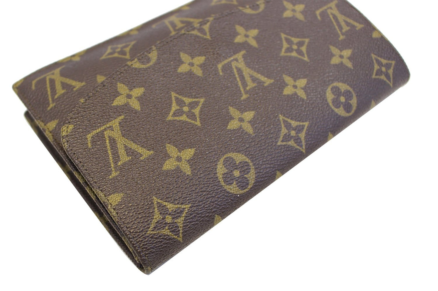 LOUIS VUITTON Monogram Canvas Pochette Rabat Clutch Bag