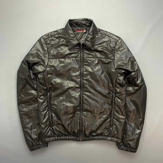 Prada Sport 2009 Nylon Lightweight Padded Harrington Jacket