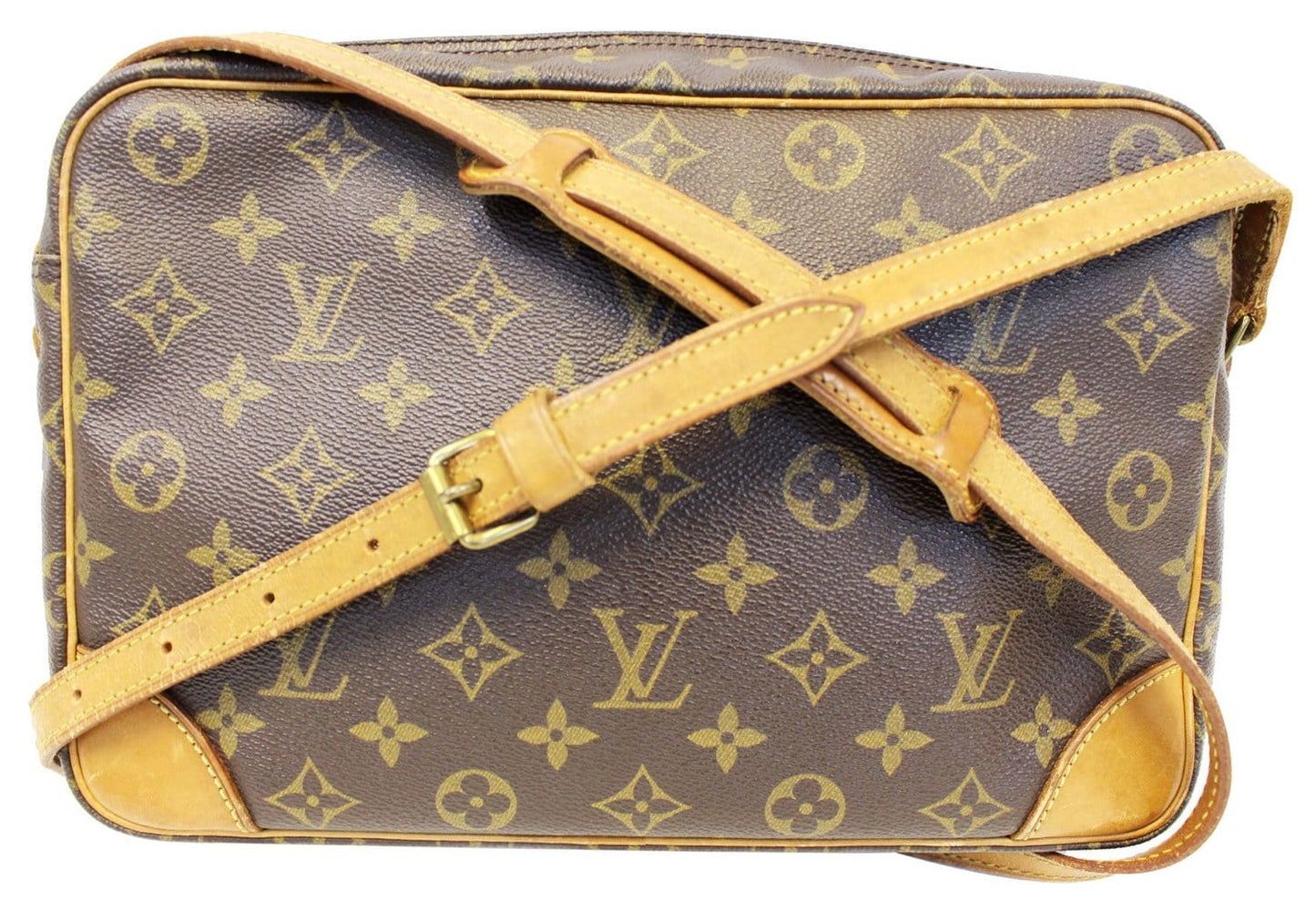 LOUIS VUITTON Monogram Canvas Trocadero 30 Crossbody Bag