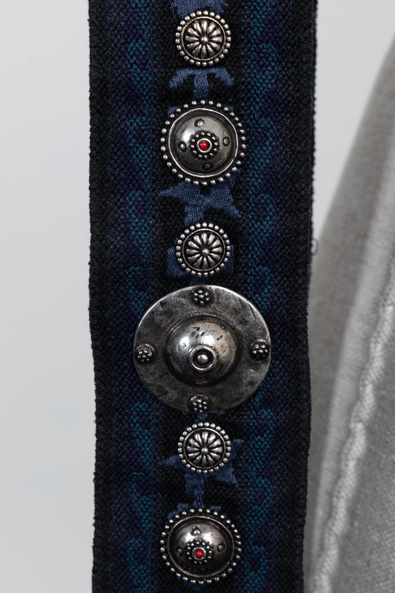 CHRISTIAN DIOR Studded Shoulder Strap Navy