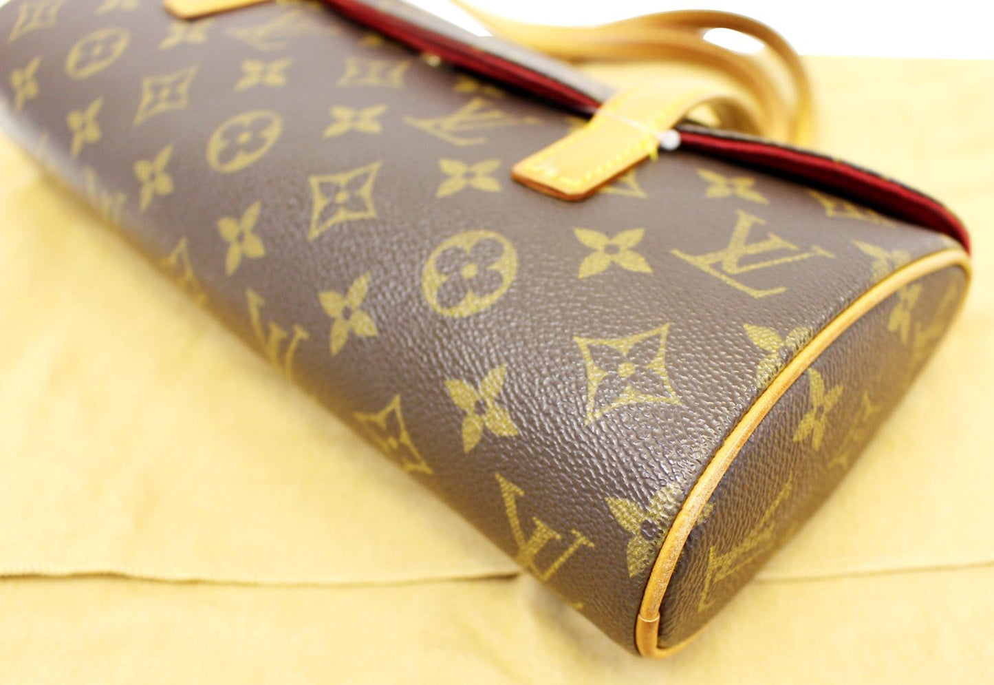 LOUIS VUITTON Monogram Canvas Sonatine Satchel Bag