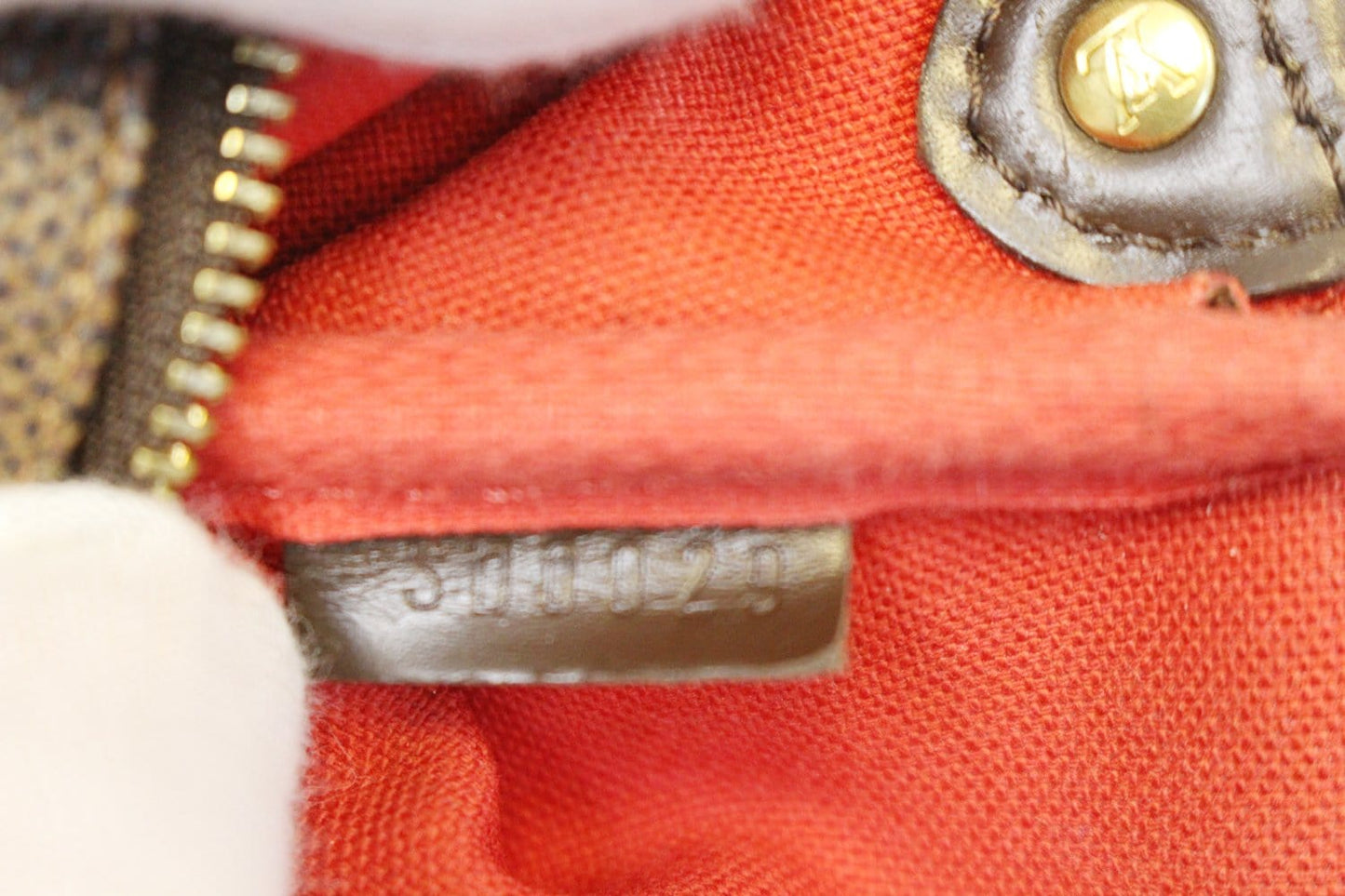 LOUIS VUITTON Damier Ebene Eva Accessories Pouch Crossbody Bag