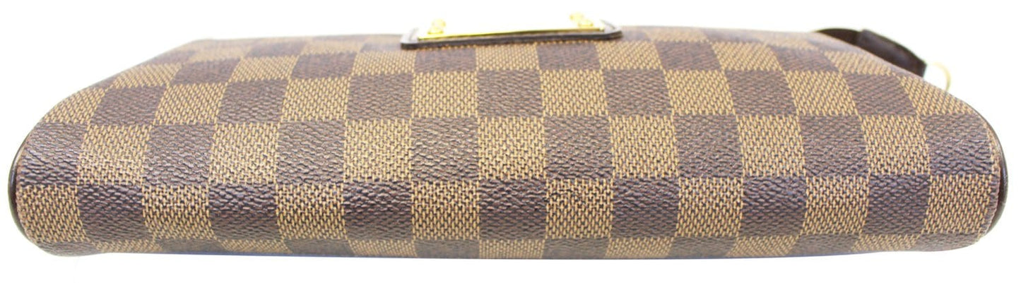 LOUIS VUITTON Damier Ebene Eva Accessories Pouch Crossbody Bag