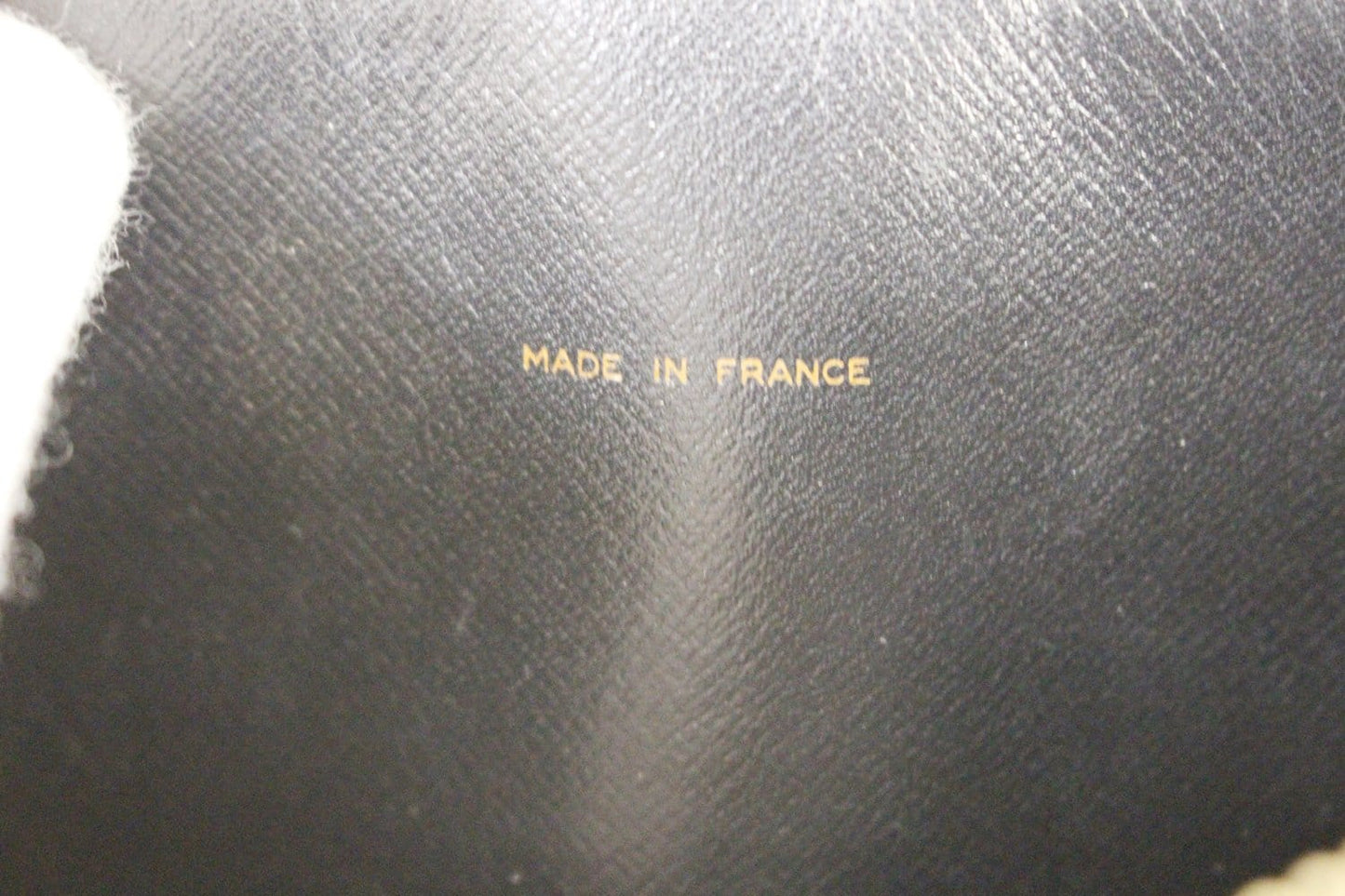 LOUIS VUITTON Epi Leather Black Jeune Fille MM Shoulder Bag