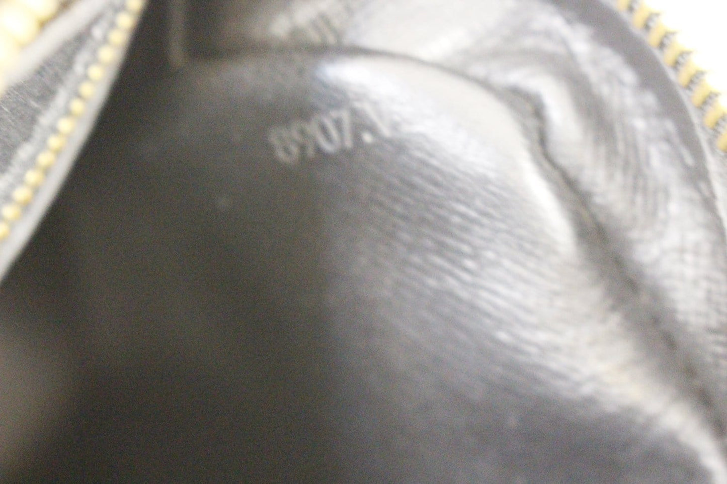LOUIS VUITTON Epi Leather Black Jeune Fille MM Shoulder Bag