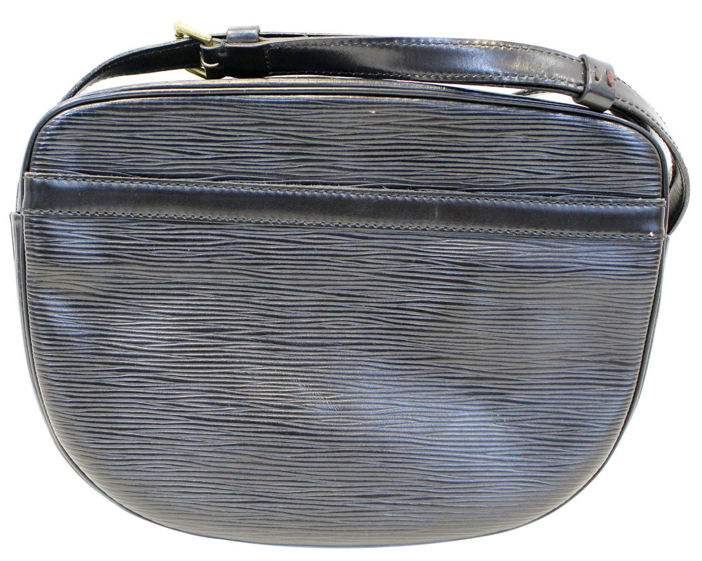 LOUIS VUITTON Epi Leather Black Jeune Fille MM Shoulder Bag