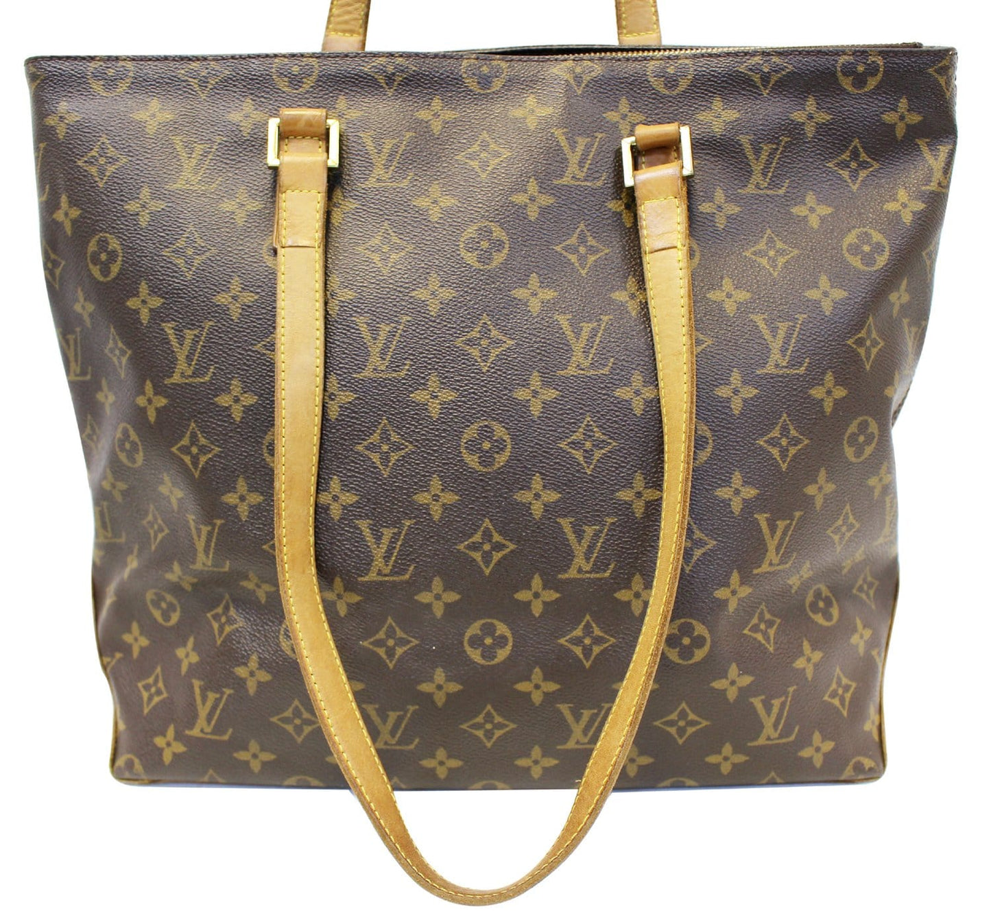 LOUIS VUITTON Monogram Canvas Cabas Mezzo Tote Bag