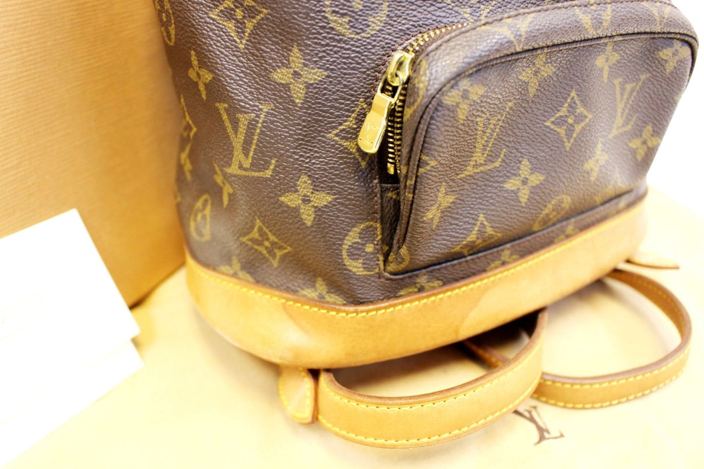 LOUIS VUITTON Monogram Canvas Montsouris MM Backpack Bag