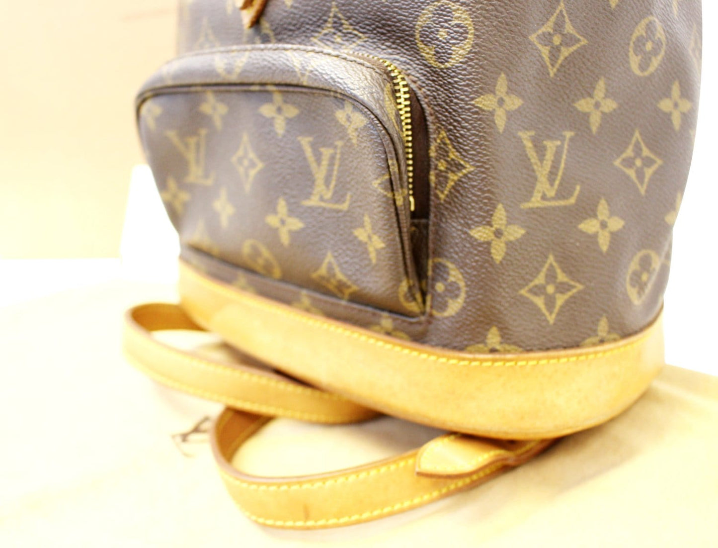 LOUIS VUITTON Monogram Canvas Montsouris MM Backpack Bag