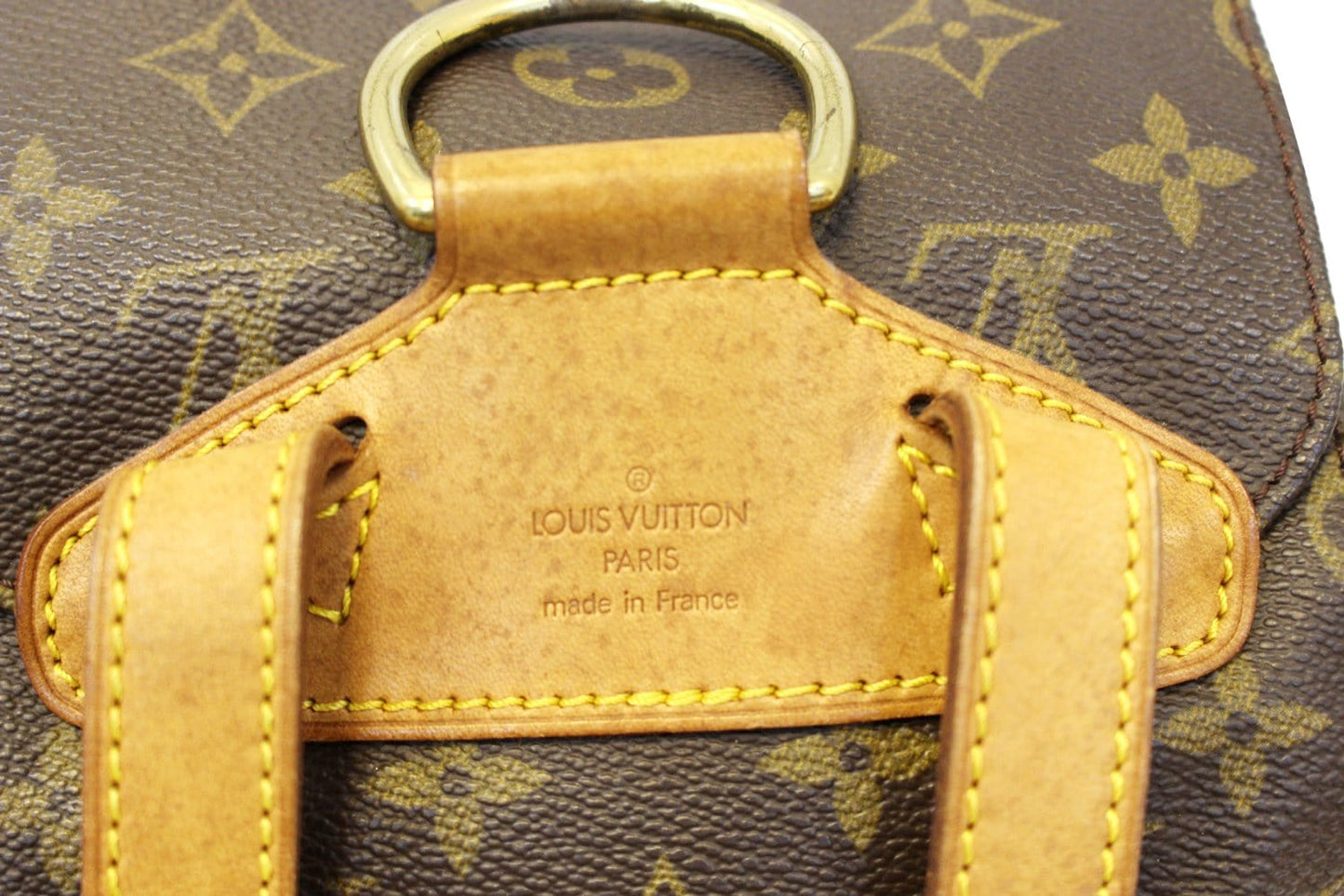 LOUIS VUITTON Monogram Canvas Montsouris MM Backpack Bag