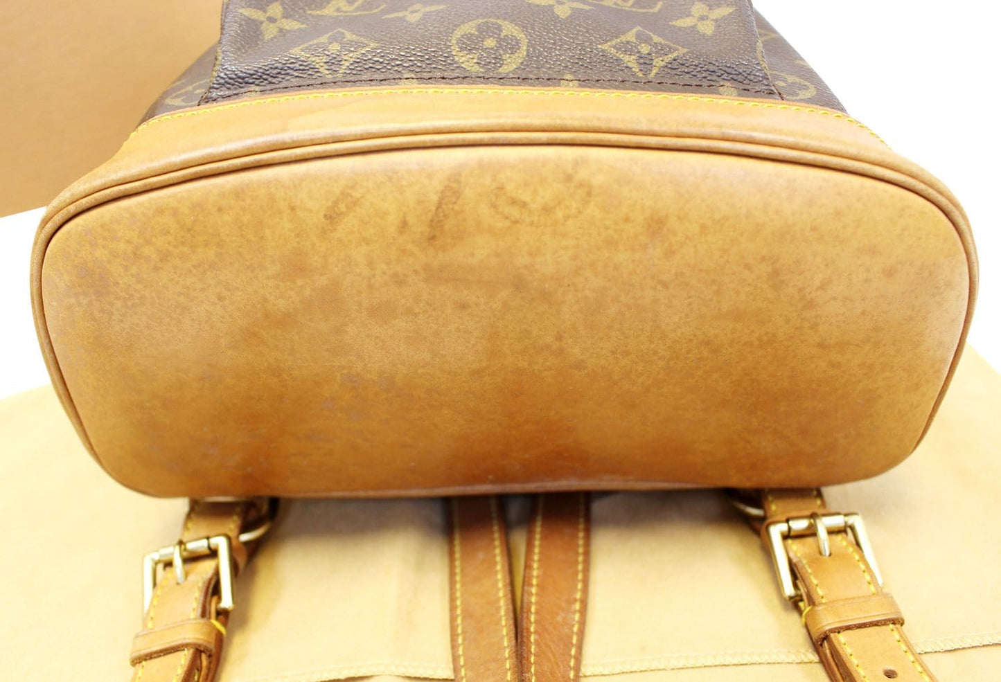 LOUIS VUITTON Monogram Canvas Montsouris MM Backpack Bag