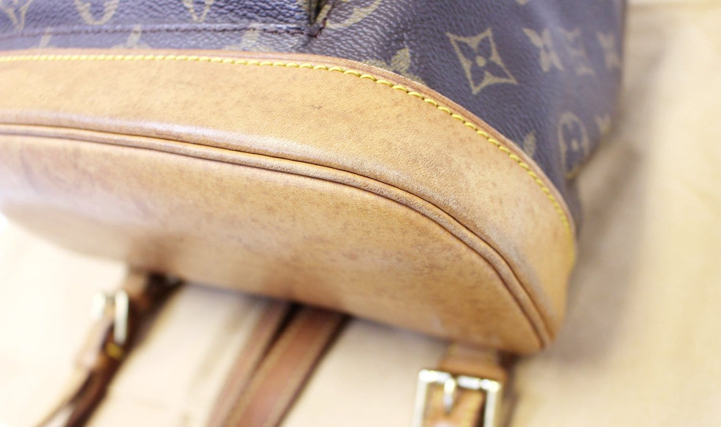 LOUIS VUITTON Monogram Canvas Montsouris MM Backpack Bag
